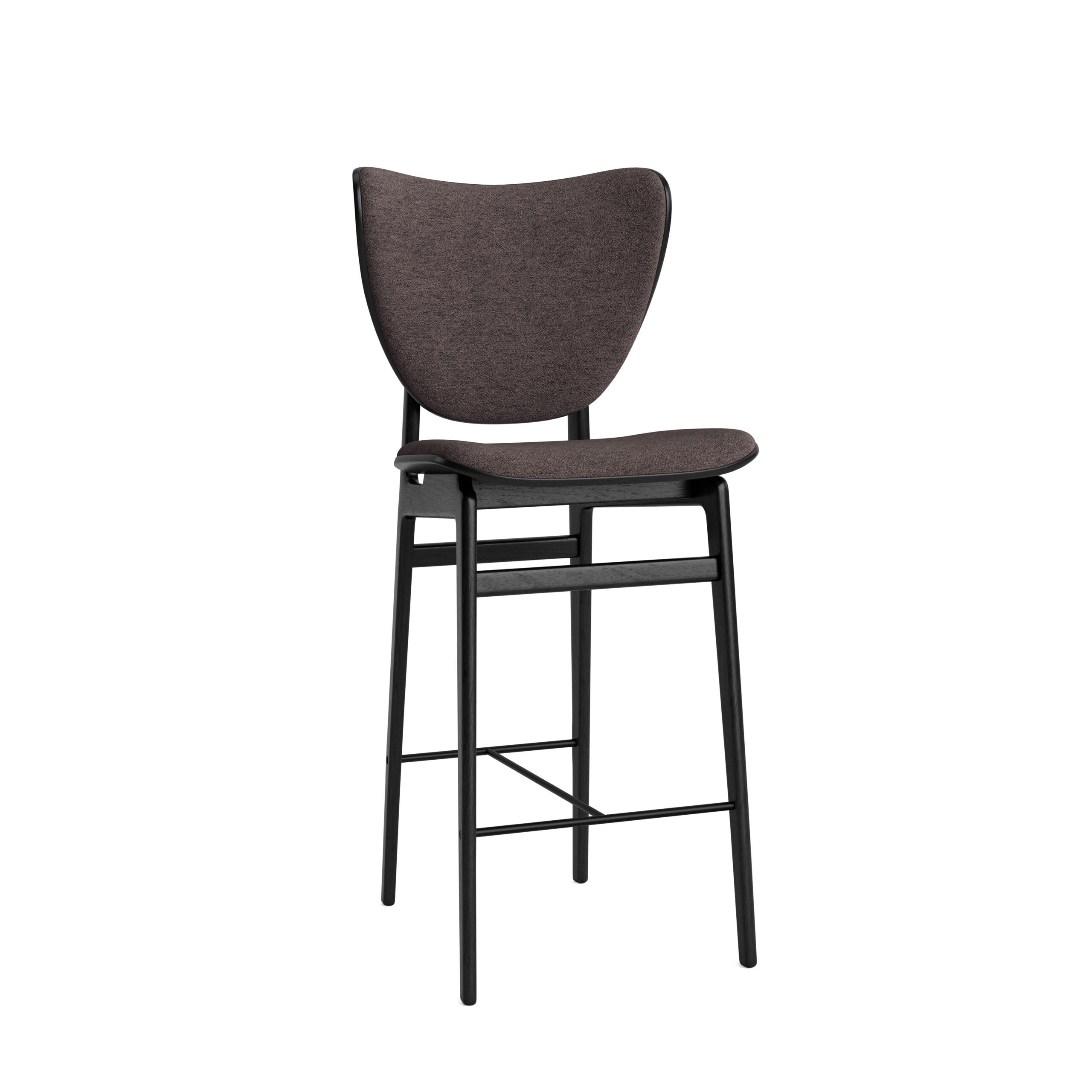 ELEPHANT bar stool with backrest